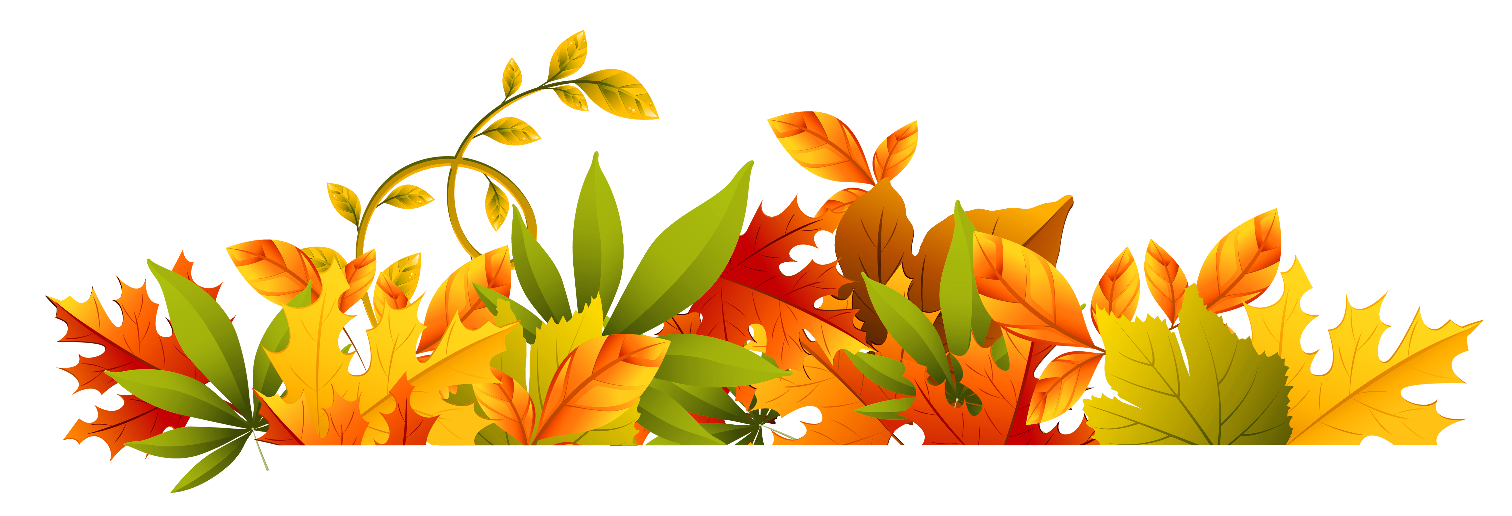 5264x1796 Autumn Cute Fall Clip Art Free Clipart Images 2 Clipartcow