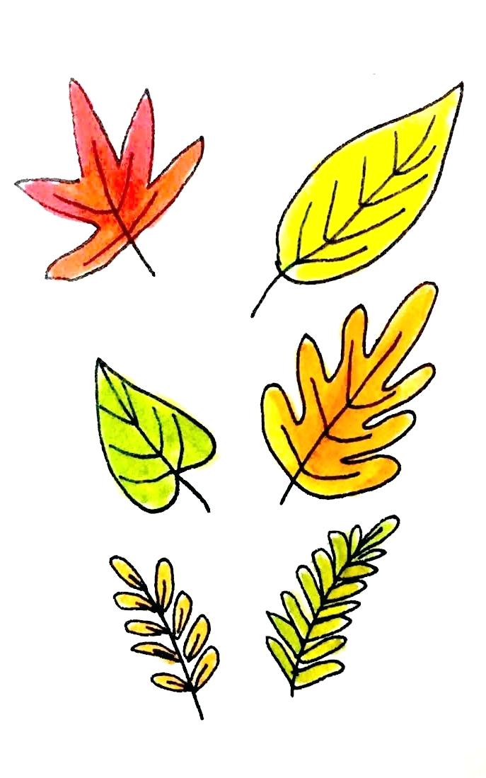 687x1099 Clip Art Fall Leaf Autumn Leaves Border Autumn Leaves Border