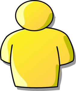 252x300 Gold Avatar Clip Art