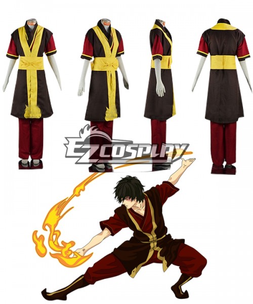 500x600 Avatar The Last Airbender Zuko Cosplay Costume