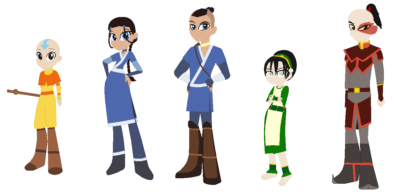1308x640 Avatar The Last Airbender In Equestria Girls Form By
