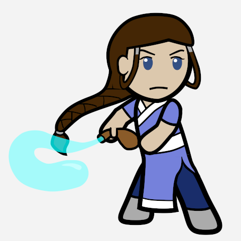 480x480 Katara (Avatar The Last Airbender) By Turtlearmyjess