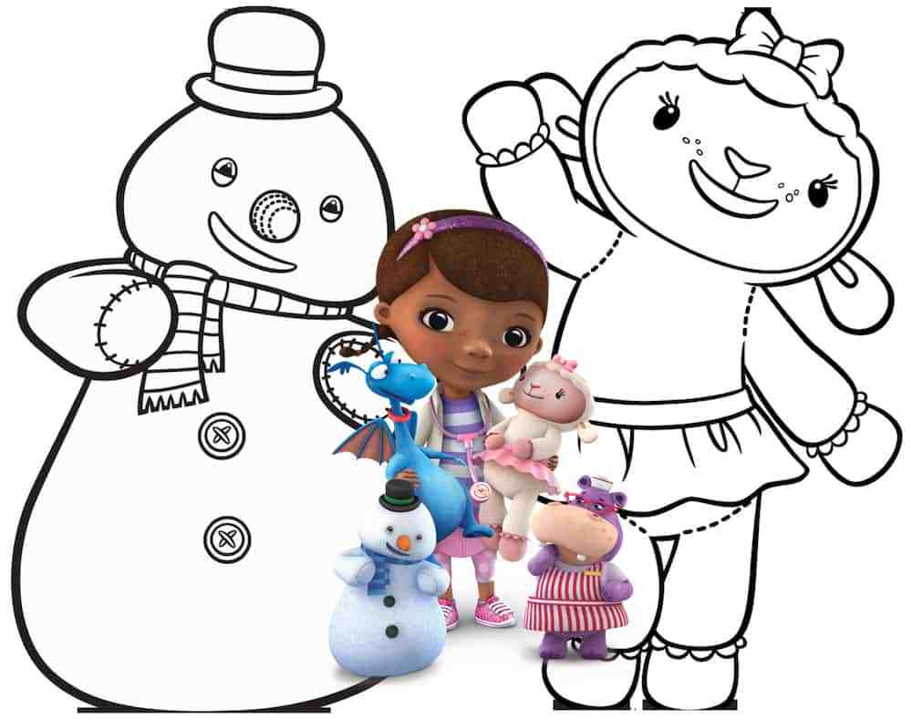 1000x789 Appealing Doc Mcstuffins Coloring Pages Activity Sheets Print Them