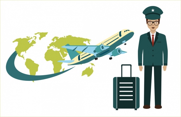 600x388 Aviation Clipart Pilot 3041435