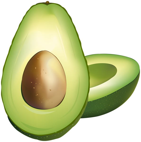 596x600 Avocado Png Clip Artu200b Gallery Yopriceville
