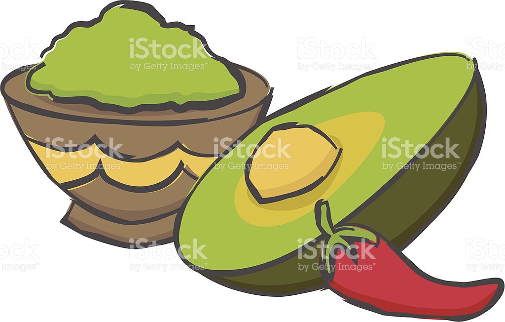 1024x652 Avocado Cream Clipart