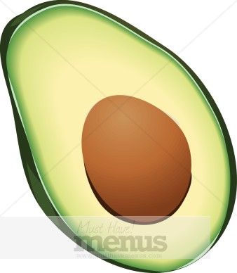 338x388 Lovely Clipart Avocado Avocado