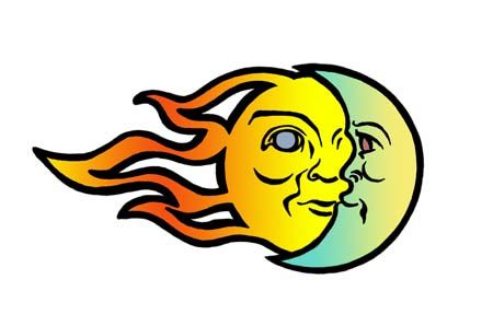 450x298 19 Awesome Sun And Moon Clip Art Images Chopin Lotnisko