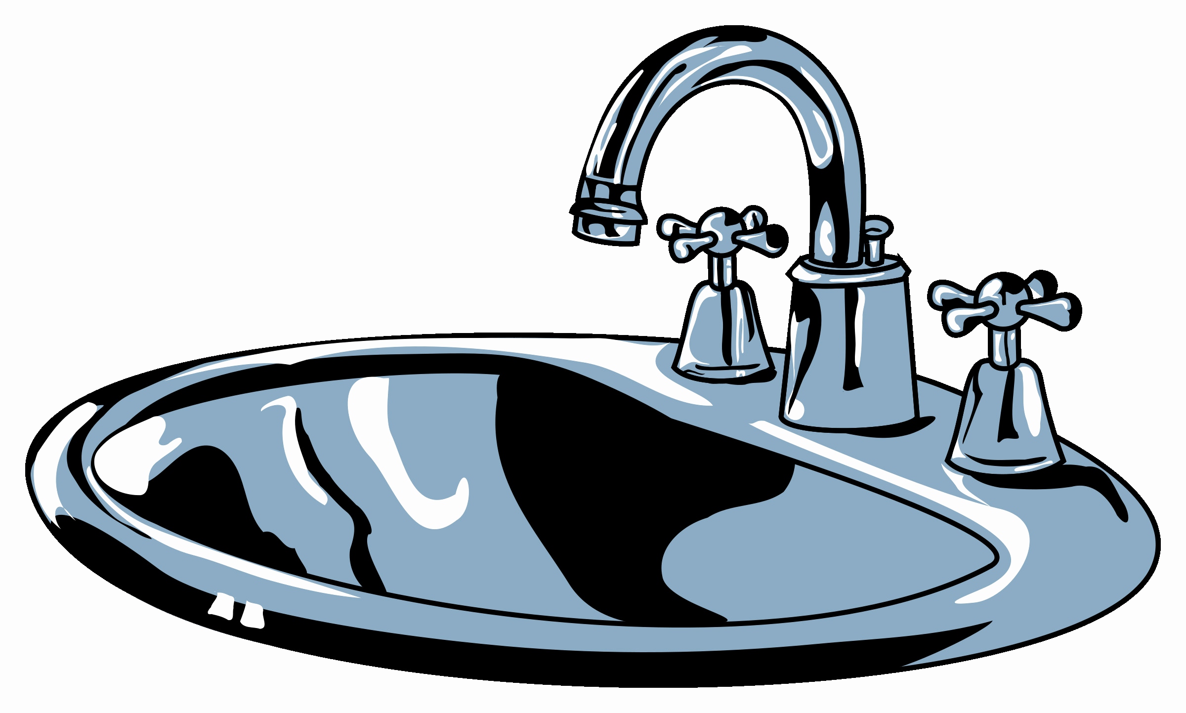 2400x1443 Hands Free Kitchen Faucet Lovely H Sink Clip Art Kitchen Cliparti