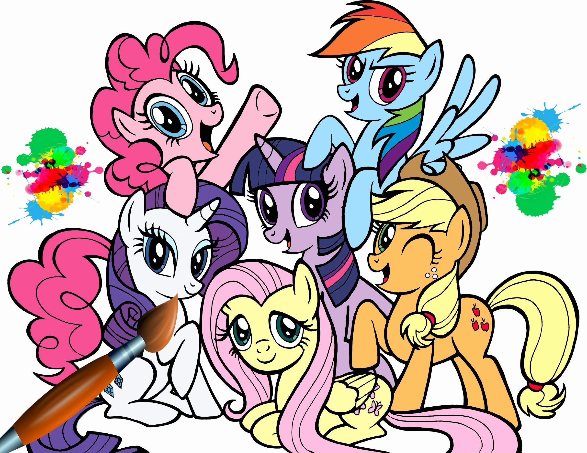 2400x1855 My Little Pony Coloring Page Awesome Clipart Book Pencil And