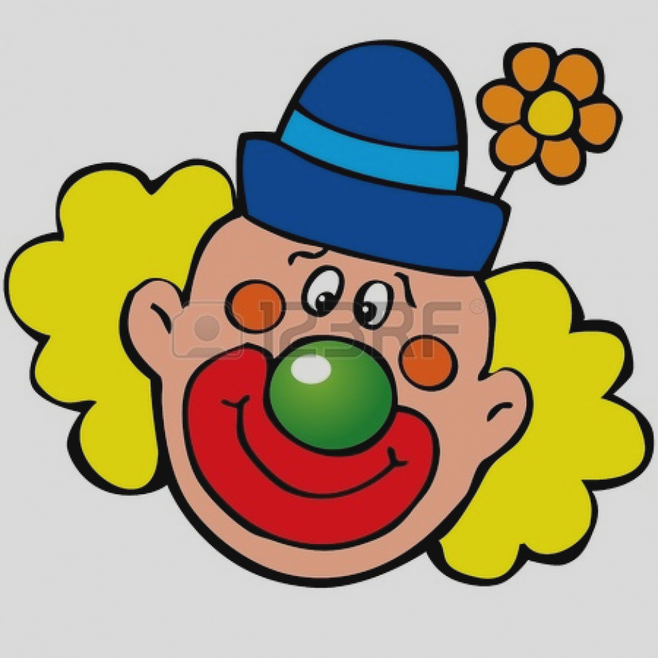 940x940 Amazing Clown Clip Art Cute Colorful Clipart Free