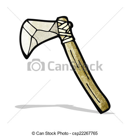 449x470 Cartoon Stone Axe Clip Art Vector