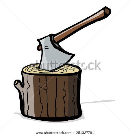 450x470 Axe Clipart Sketch