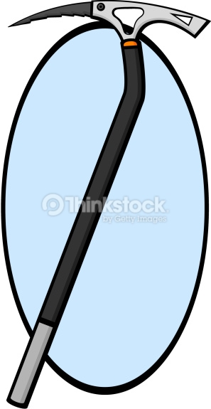 297x575 Ice Axe Clipart