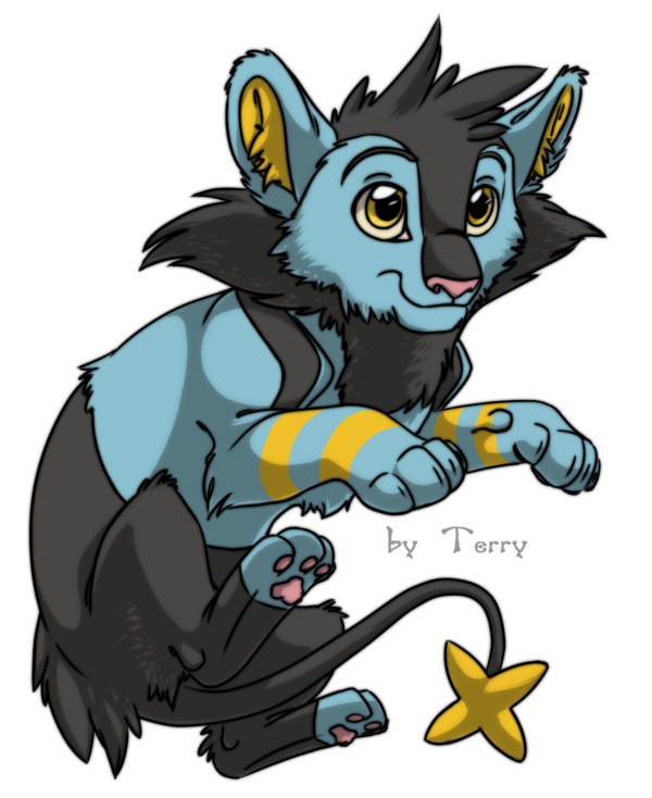 600x734 Luxio By Iguana In Darkness