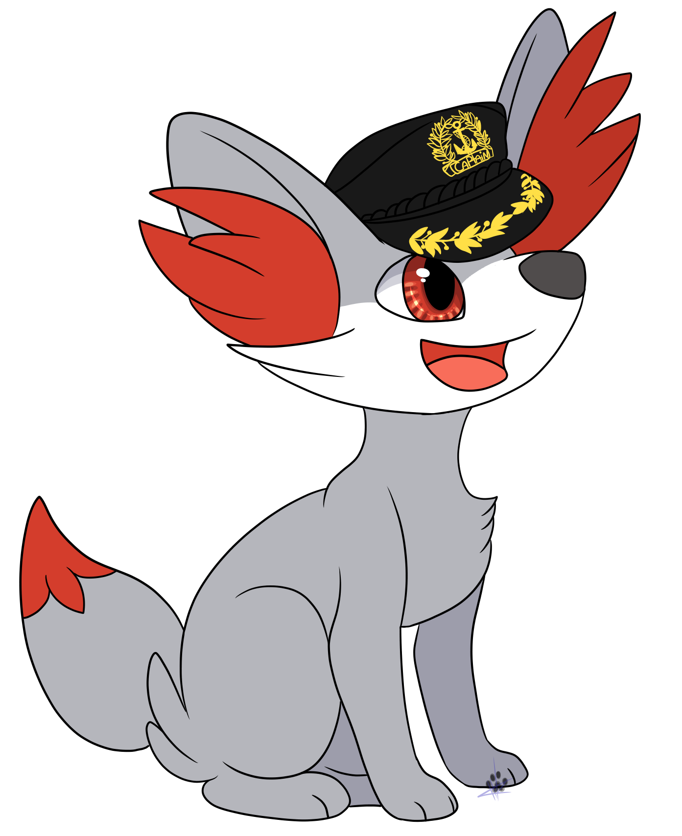 1393x1708 Aye Aye Captain By Dilan