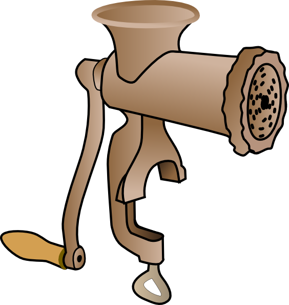 564x594 Meat Grinder Clipart
