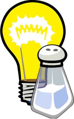 252x400 Salt And Light Clip Art