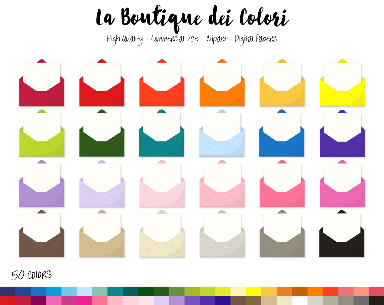 1500x1192 50 Rainbow Opened Envelopes Clipart, Cute Love Letter Digital