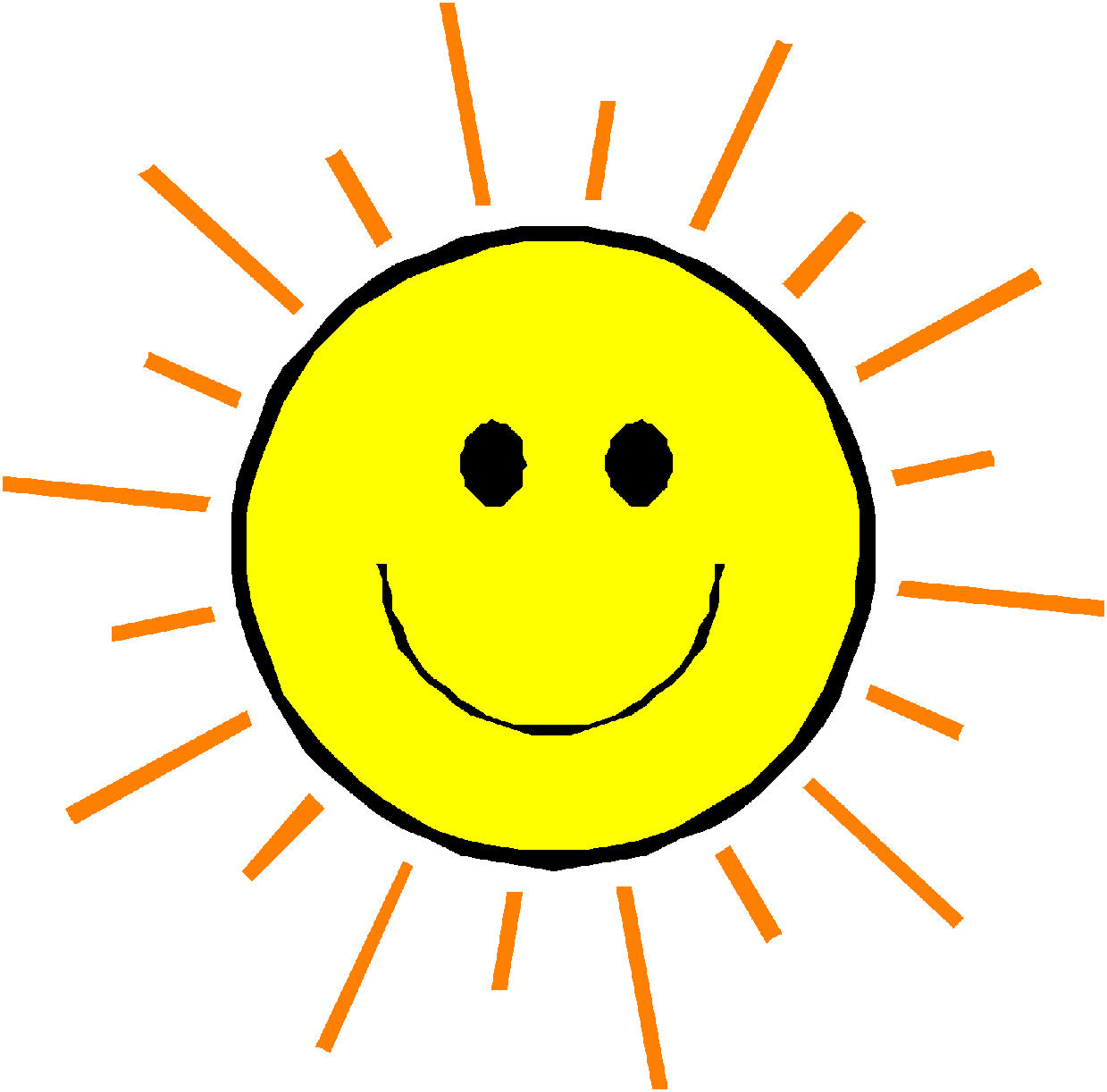 1239x1222 Sun Face Clipart