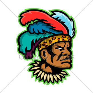 325x325 Aztec Warrior Clipart Noble