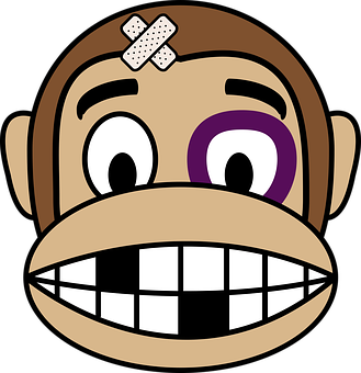 329x340 Baboon Clipart Face