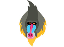 210x153 Free Baboon Clipart