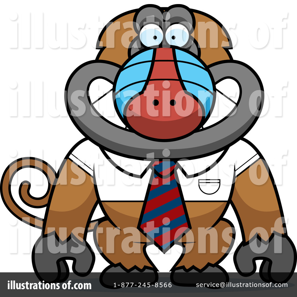 1024x1024 Baboon Clipart