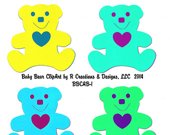 340x270 Teddy Bear Clipart Pastel Teddy Bear Digital Clip Art