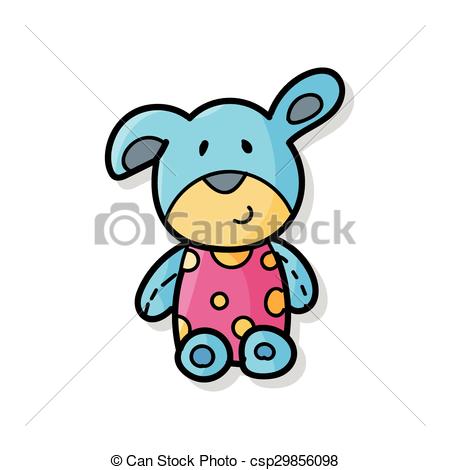 450x470 Baby Bear Doodle Eps Vectors