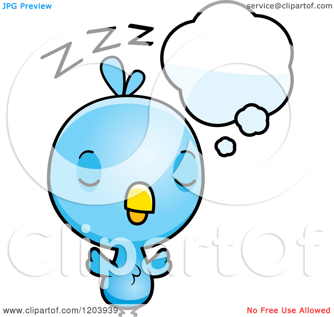 1080x1024 Sleeping Birds Clipart