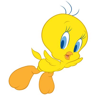 400x400 Tweety Bird Clip Art