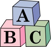 165x152 Abc Block Clipart