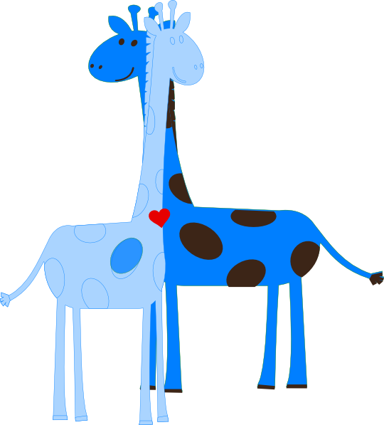 540x597 Boy Giraffe Baby Shower Clip Art