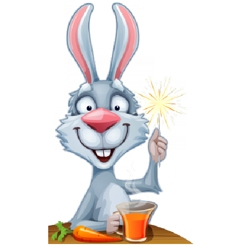 500x500 Baby Bunny Cartoon Clipart 14.