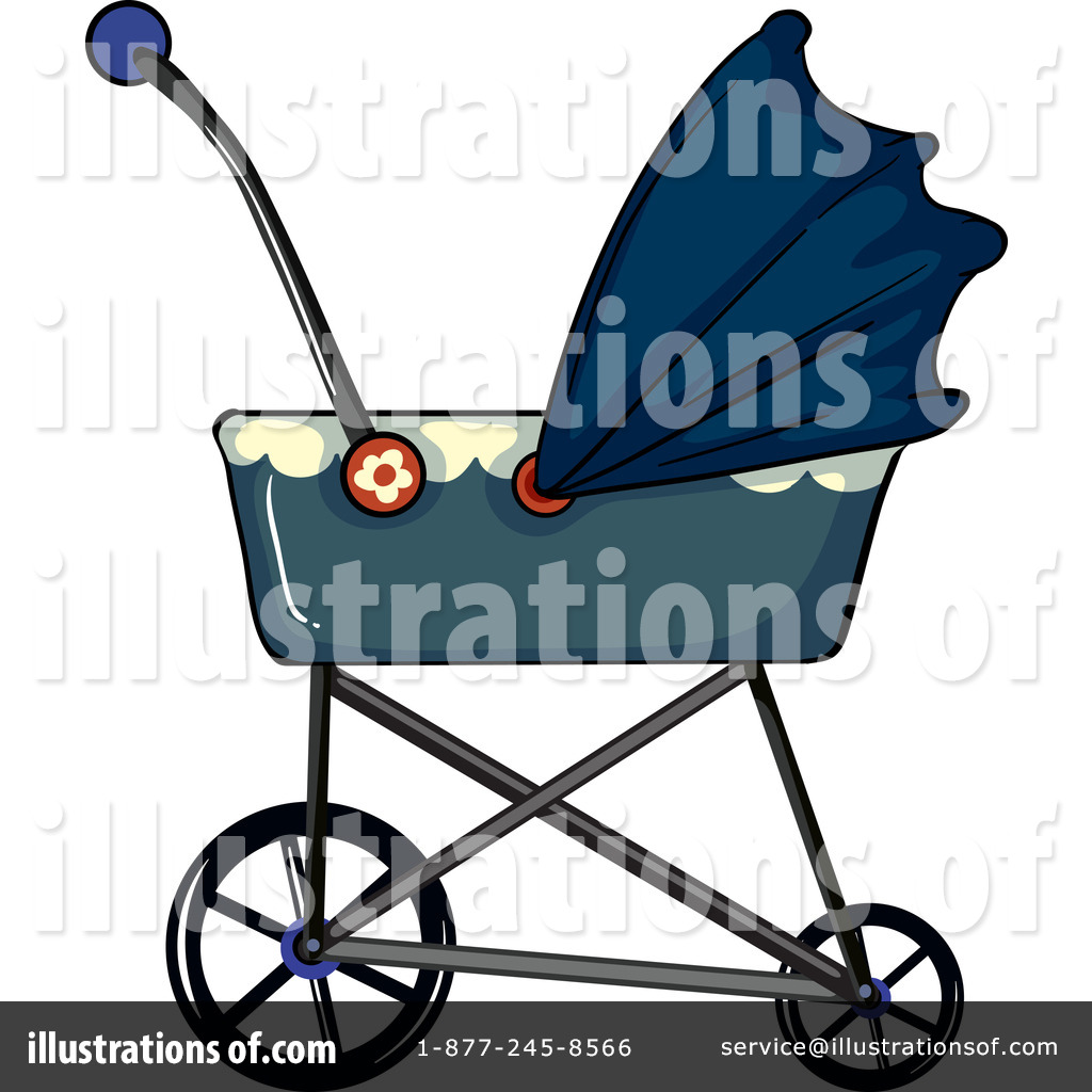 1024x1024 Baby Stroller Clipart