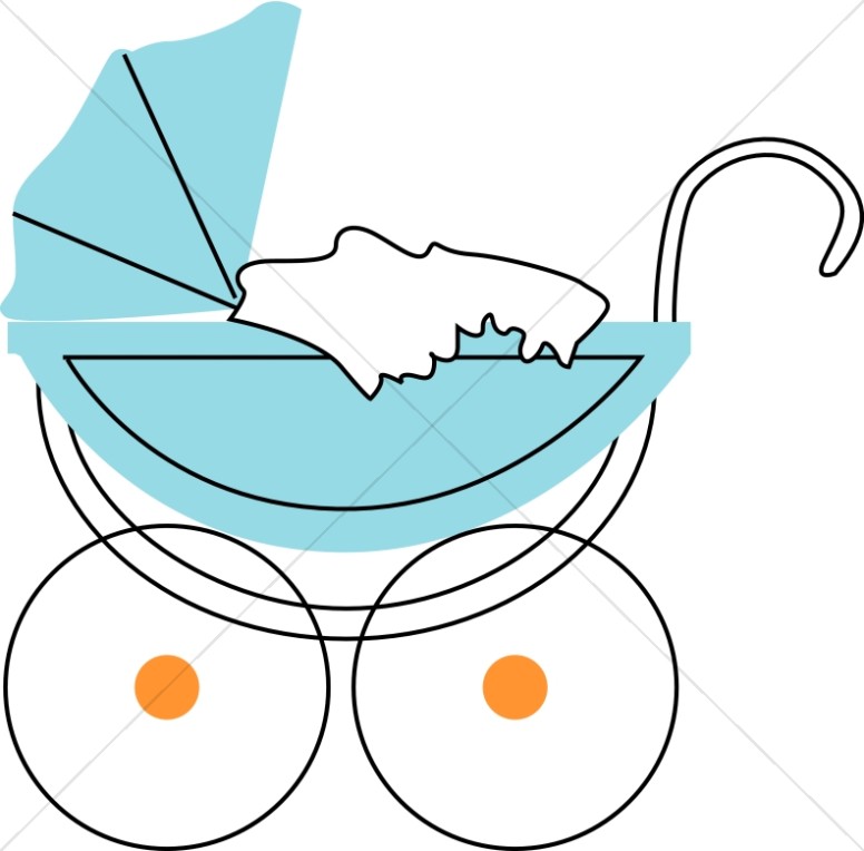 776x764 Buggy For Baby Boy Religious Baby Clipart