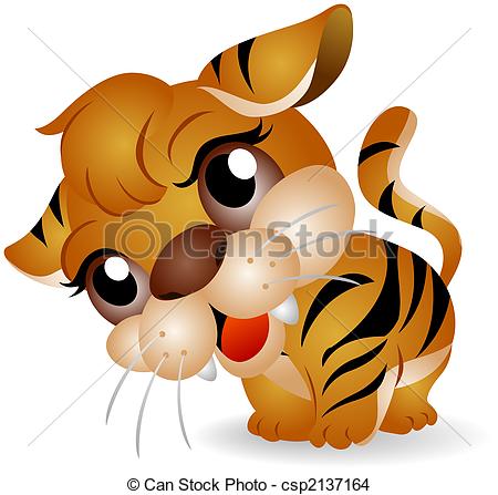 450x447 Baby Tiger Drawing