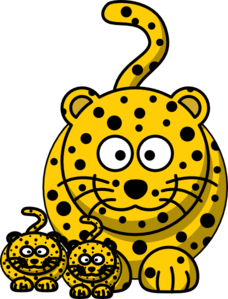 228x299 Leopard Baby Clip Art Clip Art