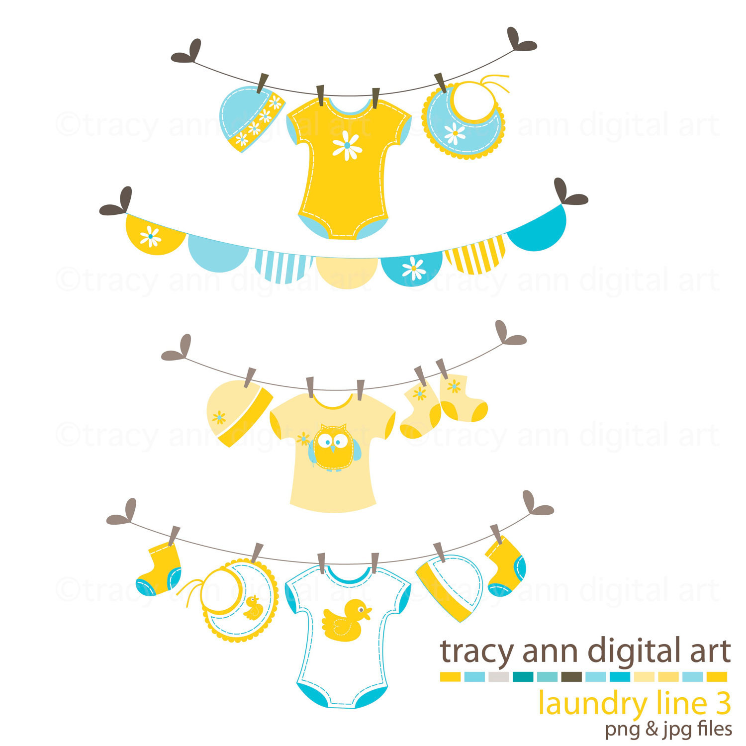 1500x1500 Baby Clothesline Clipart Group