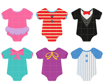 340x270 Onesie Clipart Etsy