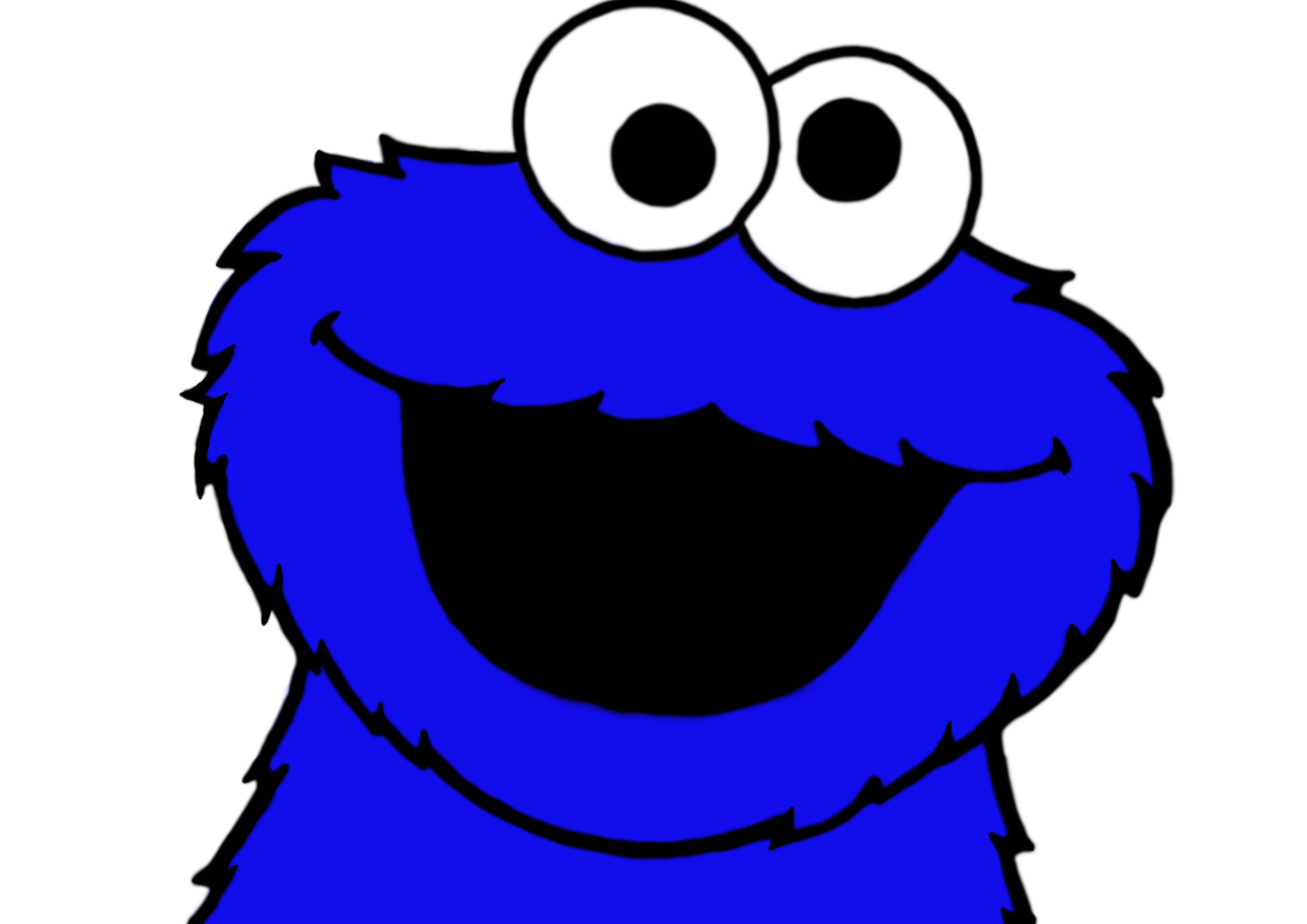 4961x3508 Cookie Monster By Plzexplode