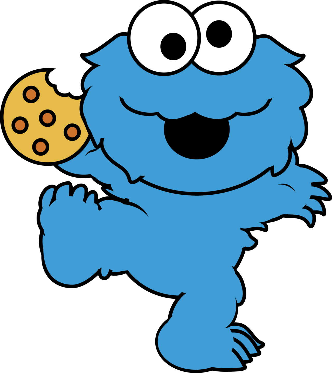 1280x1441 Cookie Monster