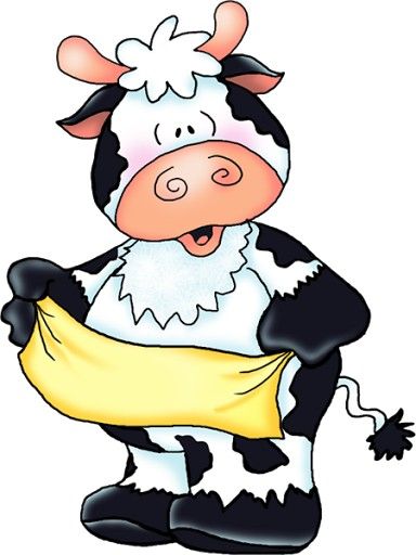 384x512 Baby Cow Clipart