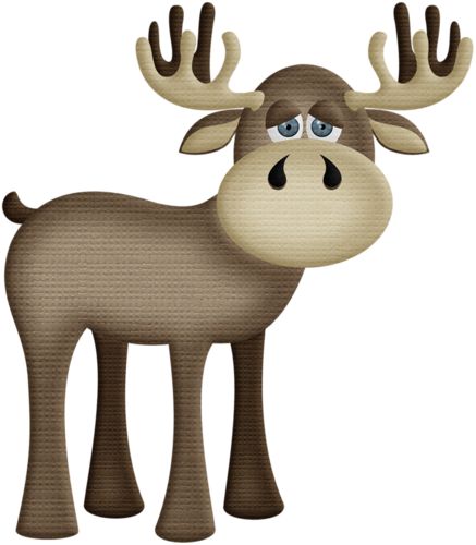 437x500 Clever Design Baby Moose Clipart Deer Panda Free Images
