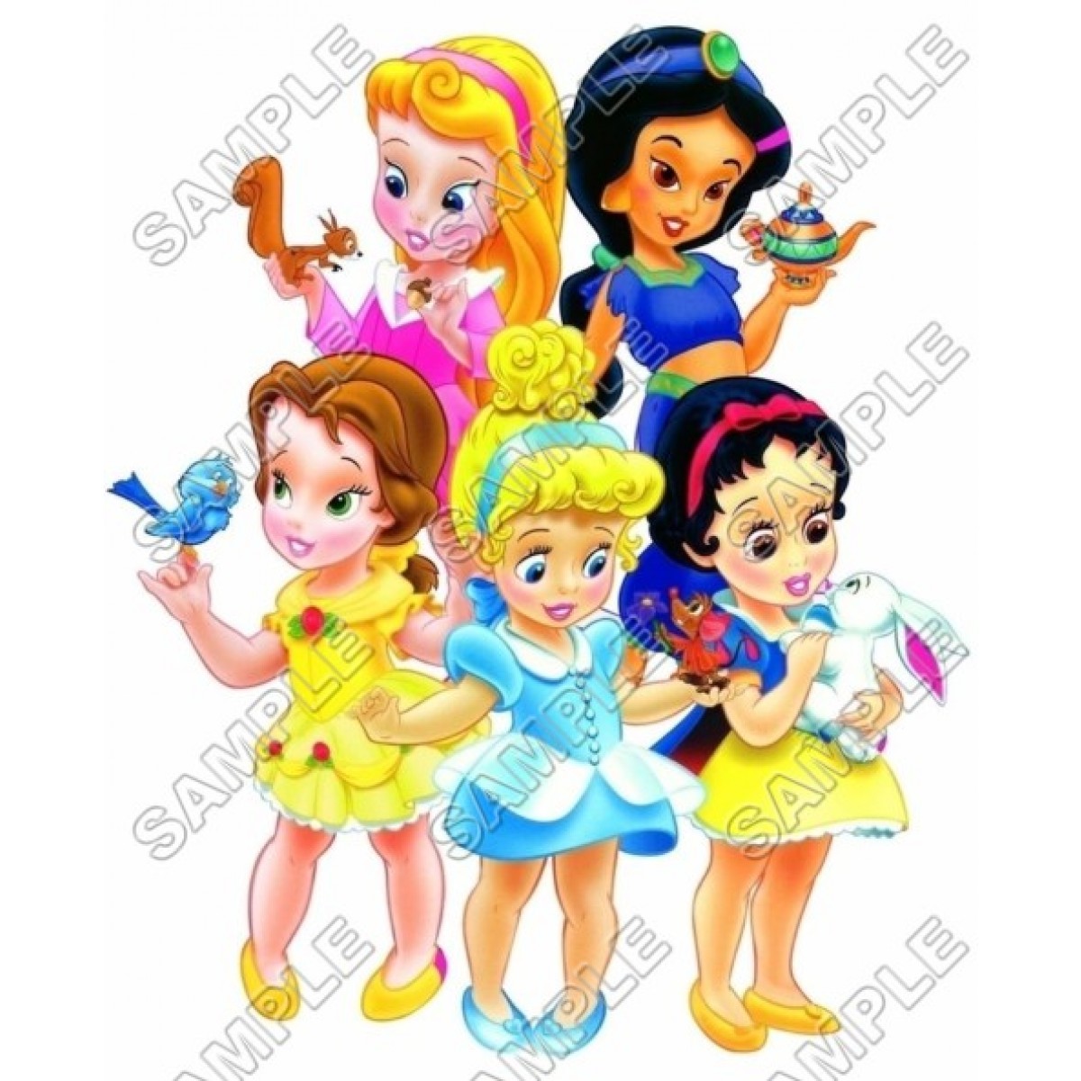 1200x1200 Personalized Iron On Transfers! Disney Princess Babies T Shirt