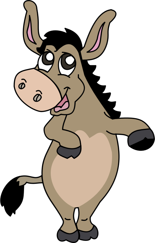 510x800 Donkey Free To Use Clip Art 2