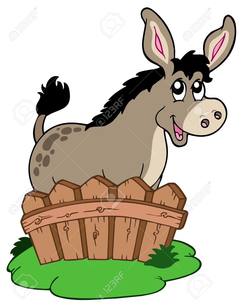 1026x1300 Donkey Clip Art
