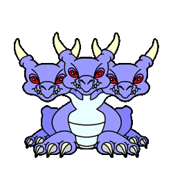 250x250 Fantasy Dragon Clipart
