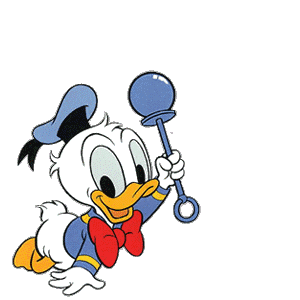 300x300 Donald Duck Clipart Sleepy Baby